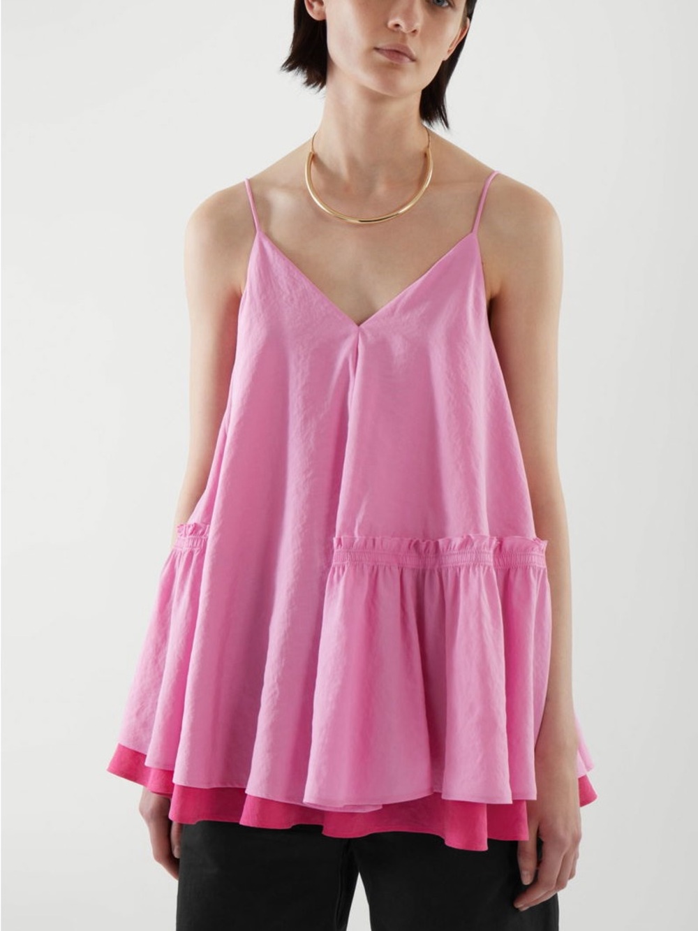 COS Tiered Vest Top